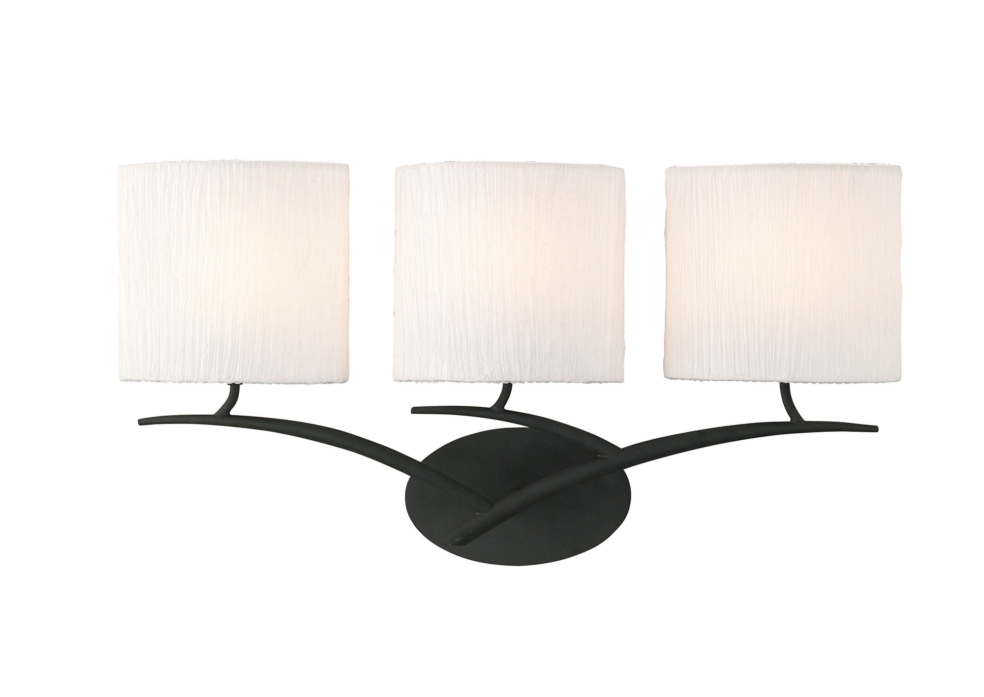 M1156  Eve Wall Lamp 3 Light Anthracite